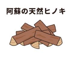 たき火の薪（まき）のレンタル品写真